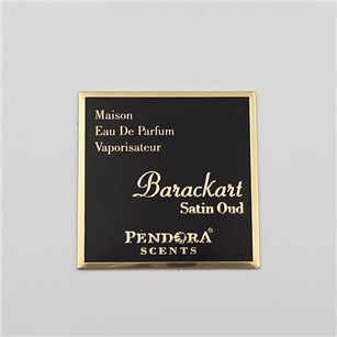 Metal label / logo plate